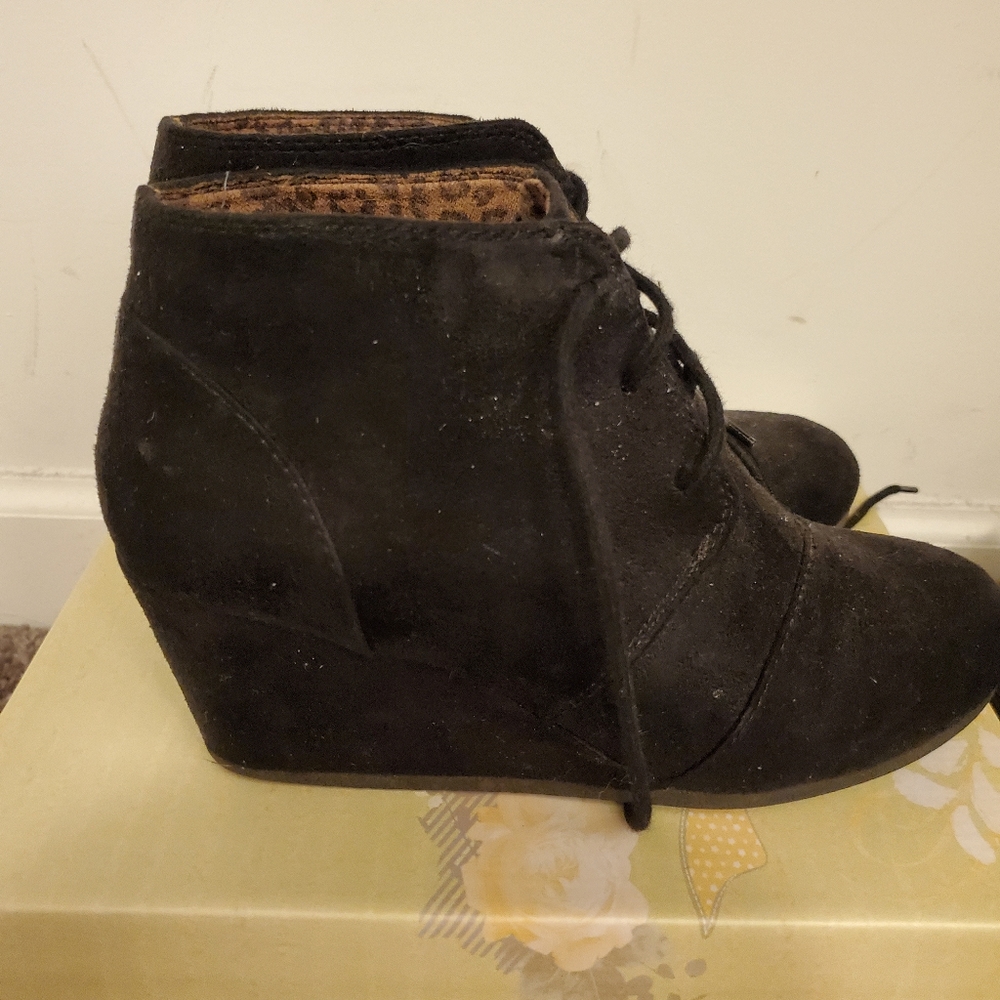 Black booties
